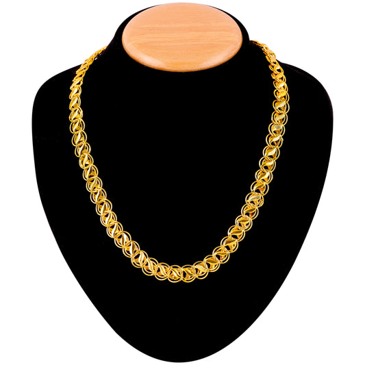 Jalipa Stylish Gold Plated Chain For Boys And Men's Jalipa